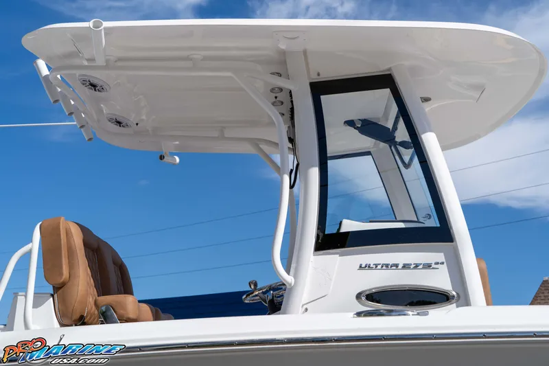 Slide: The Image of 2026 Sea Hunt Ultra 275 SE boat with sleek design and modern features. - 25