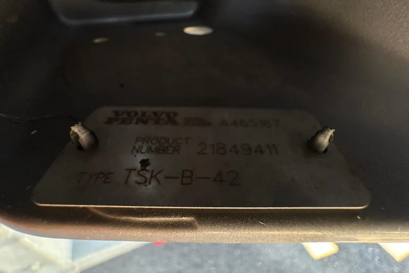 Slide: The Image of Hull identification number on a 2016 Monterey 218 Surf boat. - 76