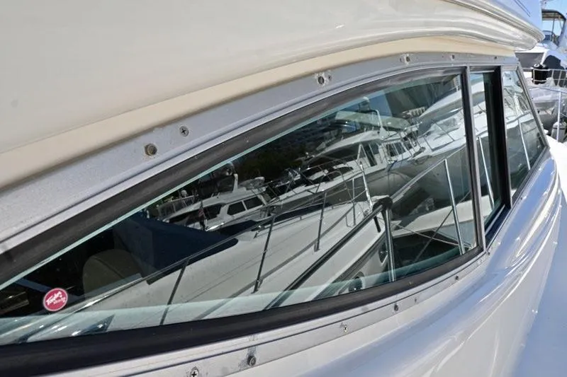 Slide: The Image of Window of Maxum 4600 SCB yacht, year 2000. - 53