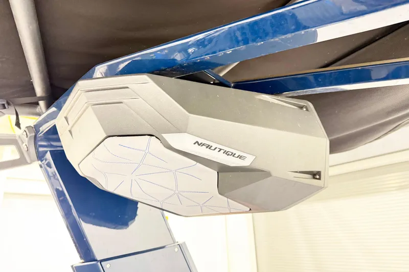 Slide: The Image of 2022 Nautique Super Air Nautique G25 Paragon speaker detail, showcasing sleek design. - 9