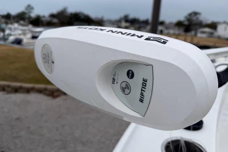 Slide: The Image of Minn Kota Riptide trolling motor on 2016 Sea Hunt Ultra 234 boat. - 17