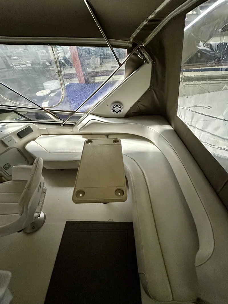 Slide: The Image of Interior of a 1996 Sea Ray 370 Sedan Bridge yacht. - 5