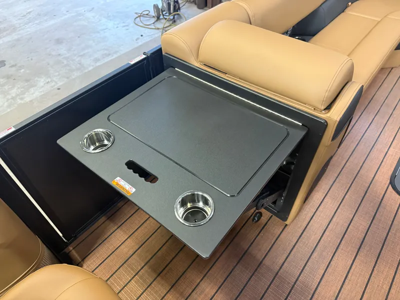 Slide: The Image of Bentley Pontoons Elite 300HP 253 Admiral Quad Lounge Tritoon 2026 - 28