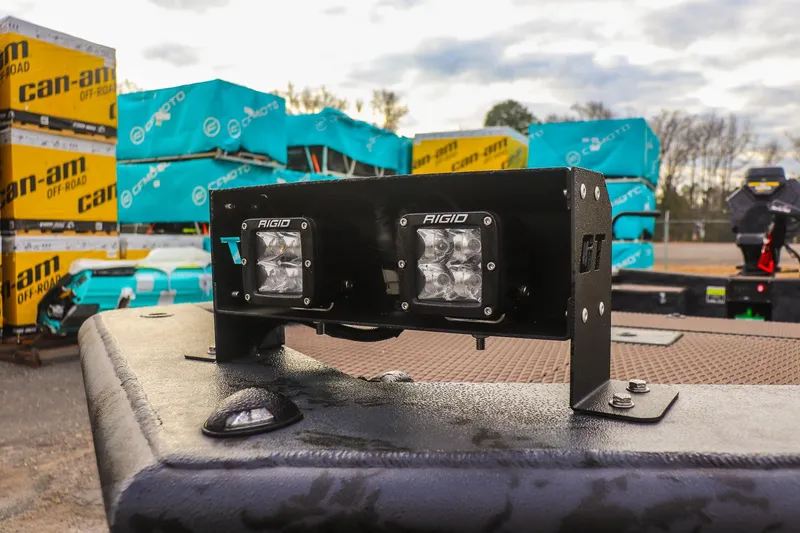 Slide: The Image of 2026 Gator Tail 1860 Extreme series with Rigid lights, outdoor setting. - 10