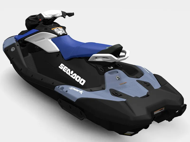 Slide: The Image of Sea-Doo Spark for 3 90 hp Convenience package with iBR and Audio in option 2026 - 4