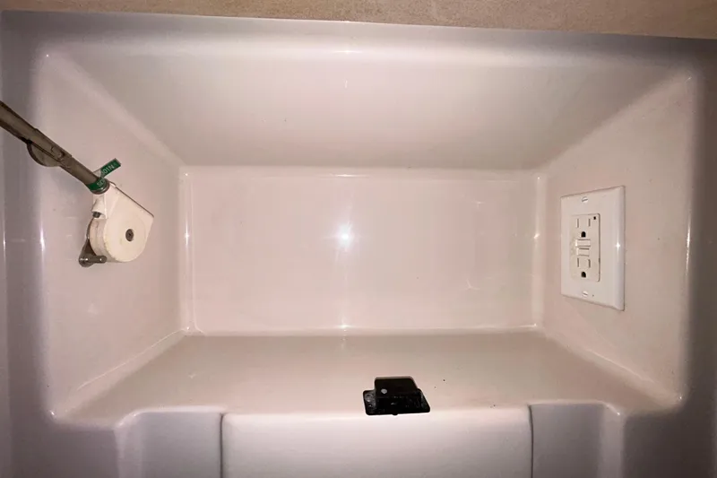 Slide: The Image of Kenyon cooktop on granite countertop in 2012 Sea Ray Sundancer 310 yacht kitchen. - 167