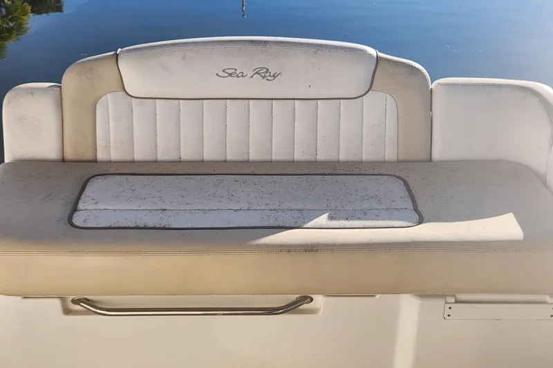 Slide: The Image of Propeller of 2012 Sea Ray 310 Sundancer boat, close-up view. - 6