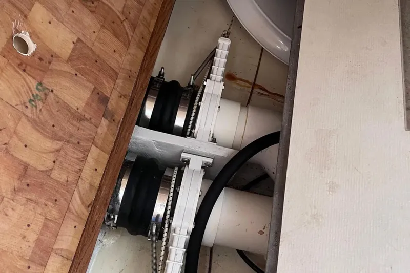 Slide: The Image of Interior view of 2009 Class 40 Open Class 40 Antrim Design boat components. - 40