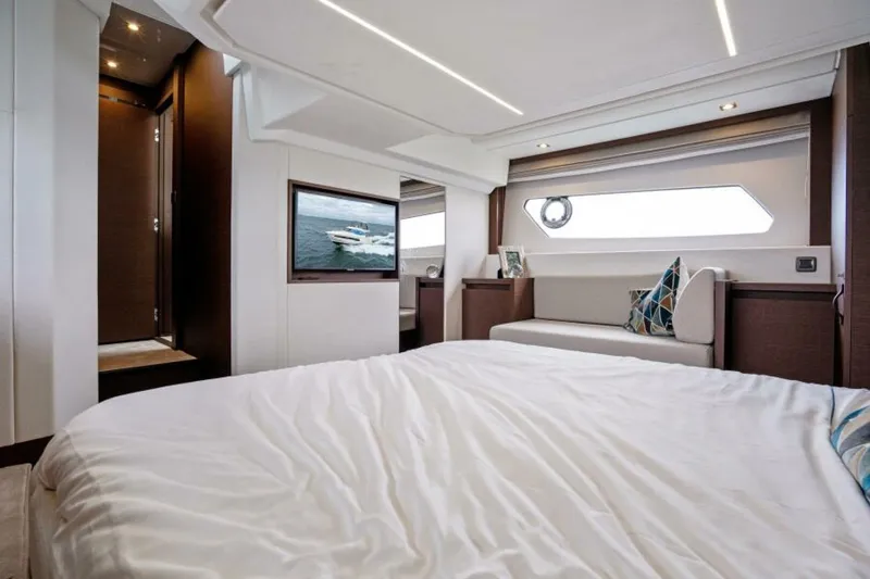 Slide: The Image of 2024 46 Prestige Flybridge -Master Stateroom - 15