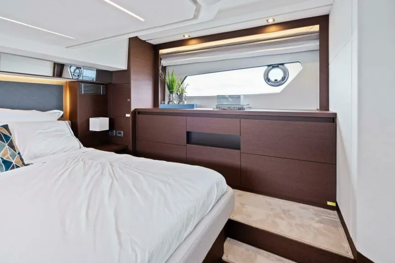 Slide: The Image of 2024 46 Prestige Flybridge -Master Stateroom - 17
