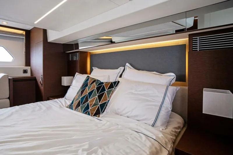 Slide: The Image of 2024 46 Prestige Flybridge -Master Stateroom - 18