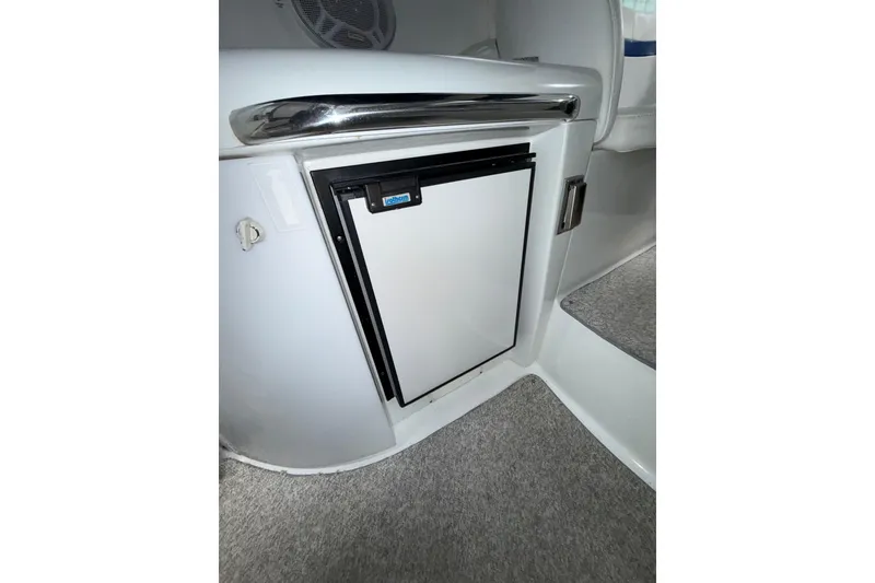 Slide: The Image of Control panel and certification plaque on 2004 Formula 34 Performance Cruiser yacht. - 26