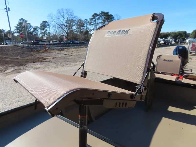 Slide: The Image of SeaArk 1648 Special Suzuki 30 Trailer seat, 2026 model. - 12