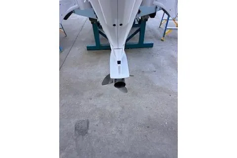 Slide: The Image of 2024 Pathfinder 2500 Hybrid boat speakers and lighting on blue interior ceiling. - 4