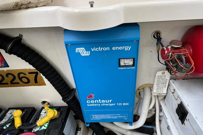 Slide: The Image of Victron Energy Centaur battery charger in 2008 Tiara Yachts 3900 Sovran. - 67