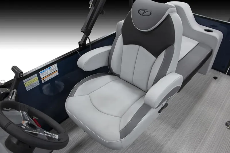 Slide: The Image of Manufacturer Provided Image: Luxurious seating in Veranda Vista View 20RC boat, 2025 model. - 43
