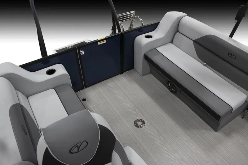 Slide: The Image of Manufacturer Provided Image: Interior of Veranda Vista View 20RC pontoon boat, 2025 model. - 47