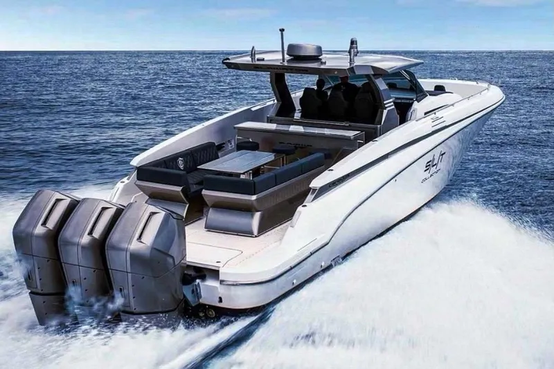 Slide: The Image of 2026 Canados 493 Grand luxury yacht cruising on open water. - 5
