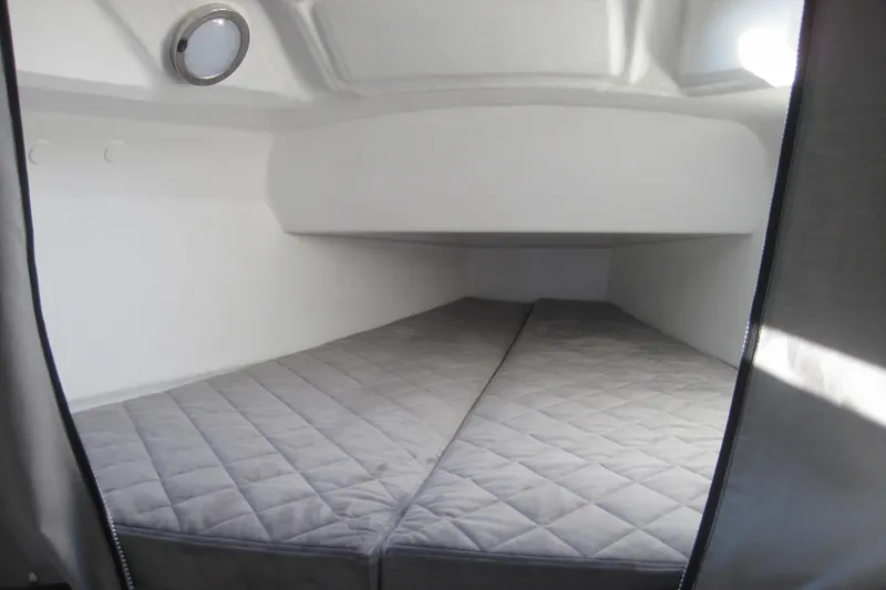 Slide: The Image of Interior of Corsair 880 Standard 2022 with gray upholstery. - 22