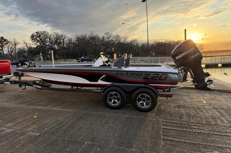 Slide: The Image of Close-up of a 2020 Nitro Z20 tire with detailed tread pattern. - 41