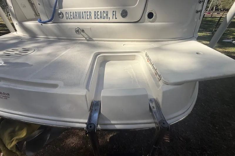 Slide: The Image of Garmin navigation system on 2004 Monterey 265 Cruiser boat dashboard. - 33