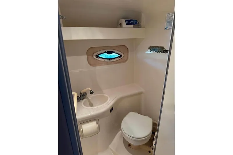 Slide: The Image of 2004 Monterey 265 Cruiser boat interior with seating, Clearwater Beach, FL. - 9