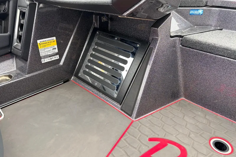 Slide: The Image of 2025 Ranger Z521R Cup-Equipped interior, showcasing seating and floor details. - 35