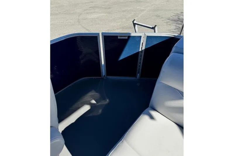 Slide: The Image of Interior view of 2018 Godfrey Sweetwater 2086 C pontoon boat with seating. - 13