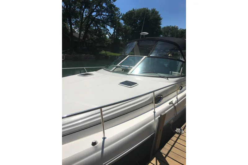 Slide: The Image of Front deck and bimini top - 2