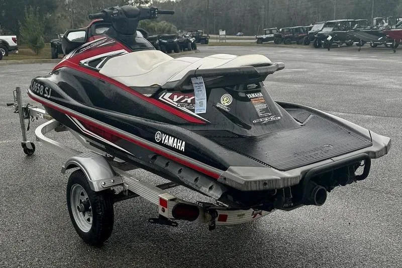Slide: The Image of 2016 Yamaha WaveRunner VX Deluxe on trailer, parked outdoors. - 7