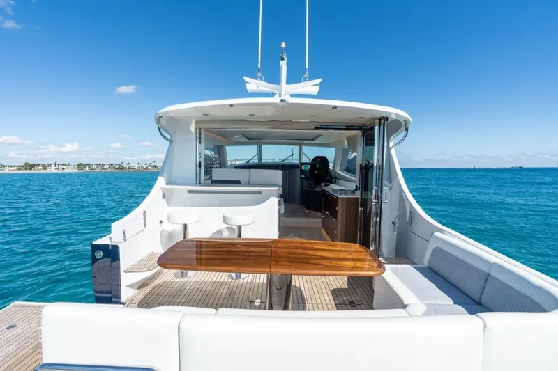 Slide: The Image of Luxury ECLIPSE 505 Shadow yacht, 2026 model, with elegant deck and ocean view. - 5