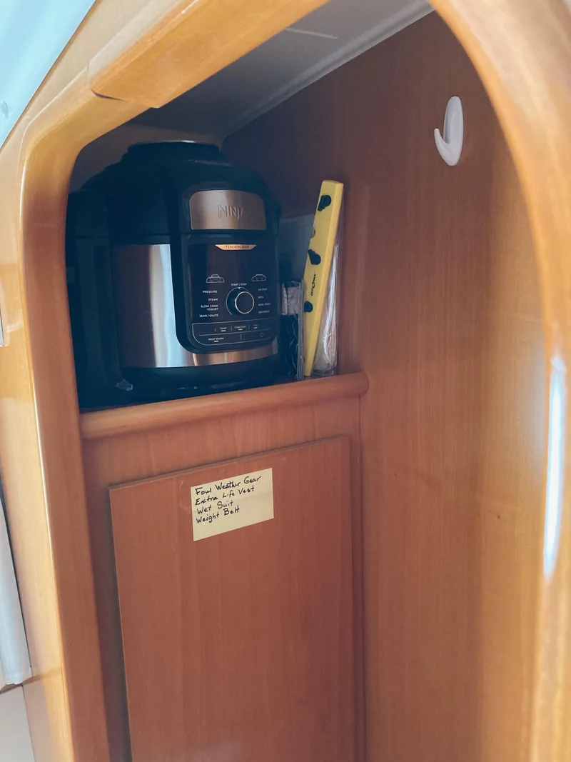 Slide: The Image of Lagoon 420 kitchen cabinet with Instant Pot, 2007. - 31