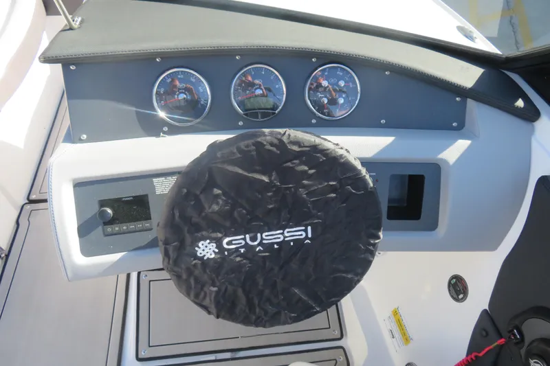 Slide: The Image of 2023 Cobalt CS22 dashboard with Gussi Italia steering wheel cover. - 6