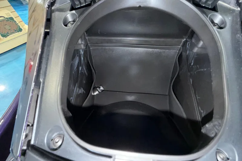 Slide: The Image of Storage compartment of 2026 Yamaha WaveRunner GP HO, showcasing spacious interior design. - 3