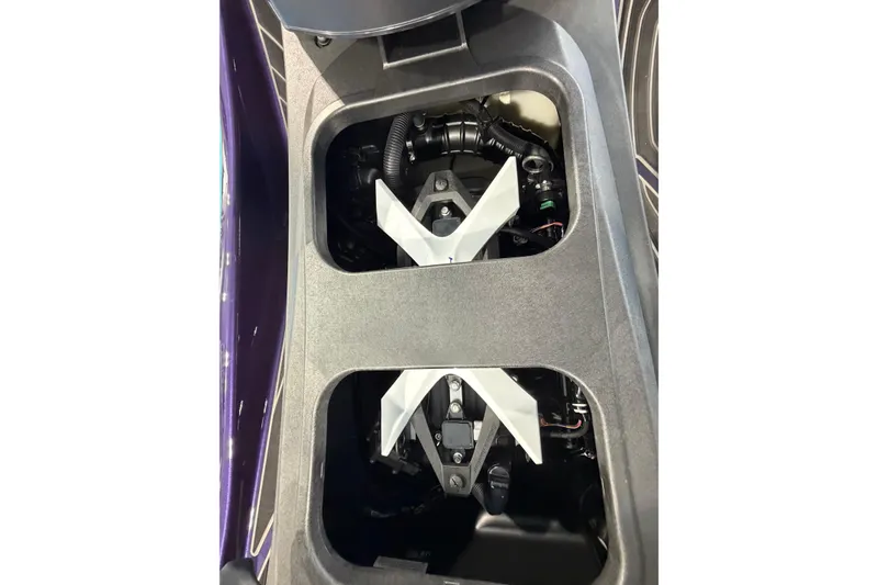 Slide: The Image of 2026 Yamaha WaveRunner GP HO engine compartment, showcasing internal components and design. - 9