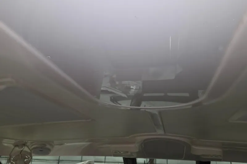 Slide: The Image of Interior view of a 2005 Tiara Yachts 3600 Sovran, showcasing the ceiling design. - 42