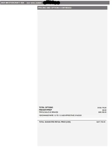 Slide: The Image of MasterCraft X24 Supercharged 6.2L - 9K Rebate Eligible 2025 - 6