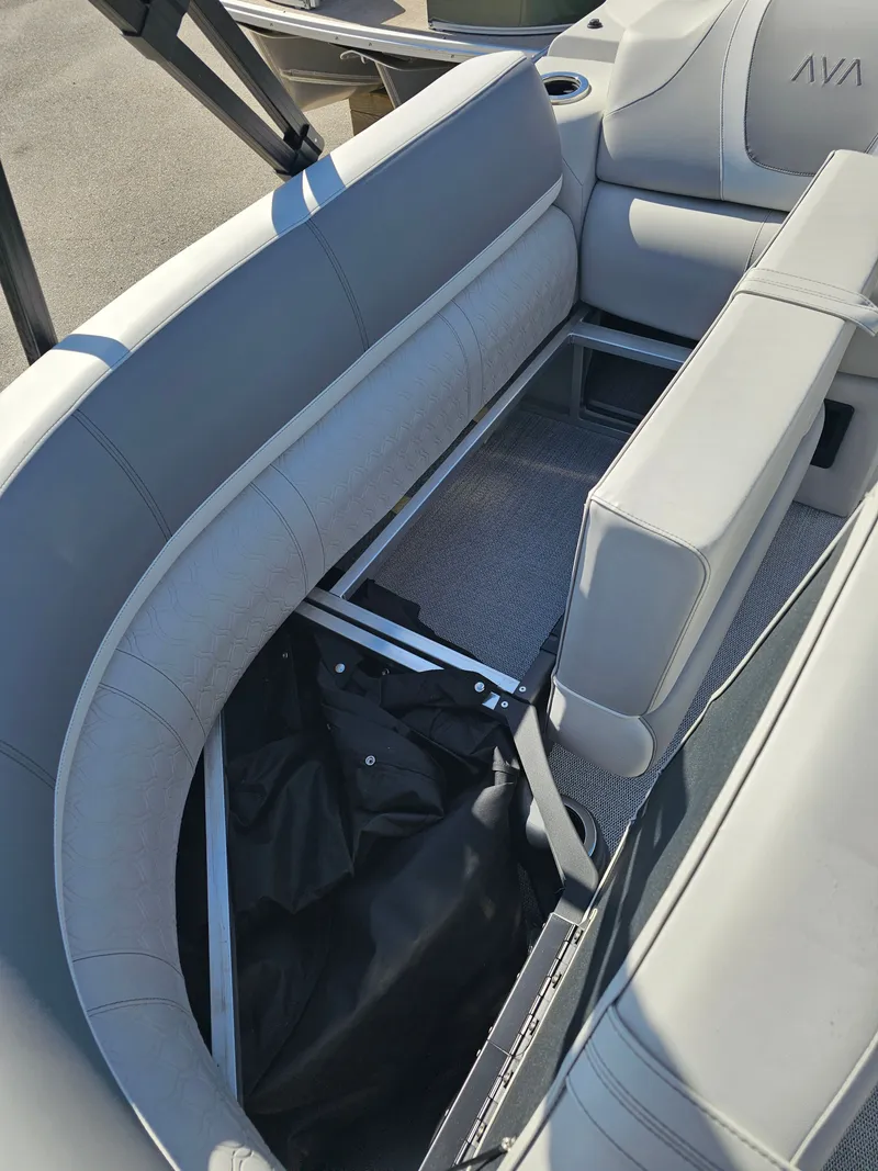 Slide: The Image of Interior view of Avalon Catalina 2585 Quad Lounger 2026 pontoon. - 39