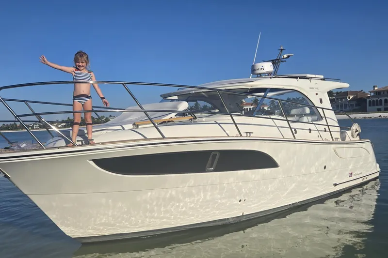 The Image of Child on 2025 Marex 310 Sun Cruiser yacht, enjoying a sunny day on the water. - 0