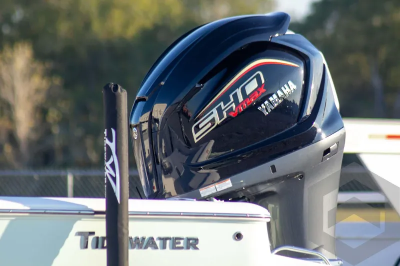 Slide: The Image of 2026 Tidewater 2110 Bay Max with Yamaha SHO VMAX outboard engine. - 18
