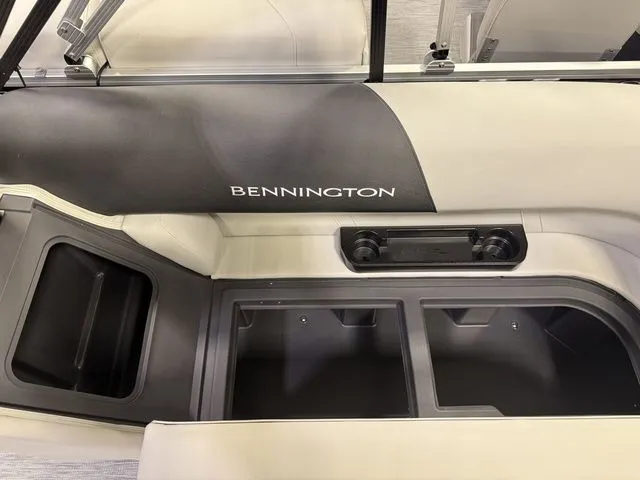 Slide: The Image of Bennington S-One Quad Bench 22 SSR Tritoon 2026 - 22