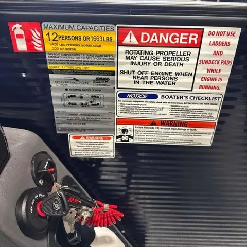 Slide: The Image of Bennington S-One Quad Bench 22 SSR Tritoon 2026 - 14