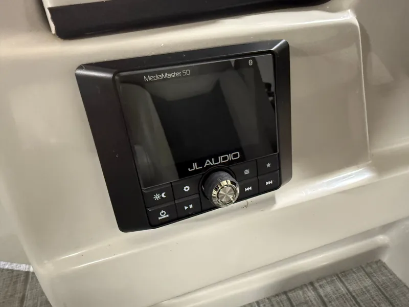 Slide: The Image of JL Audio MediaMaster 50 control on Starcraft 25 SLS 2021. - 37