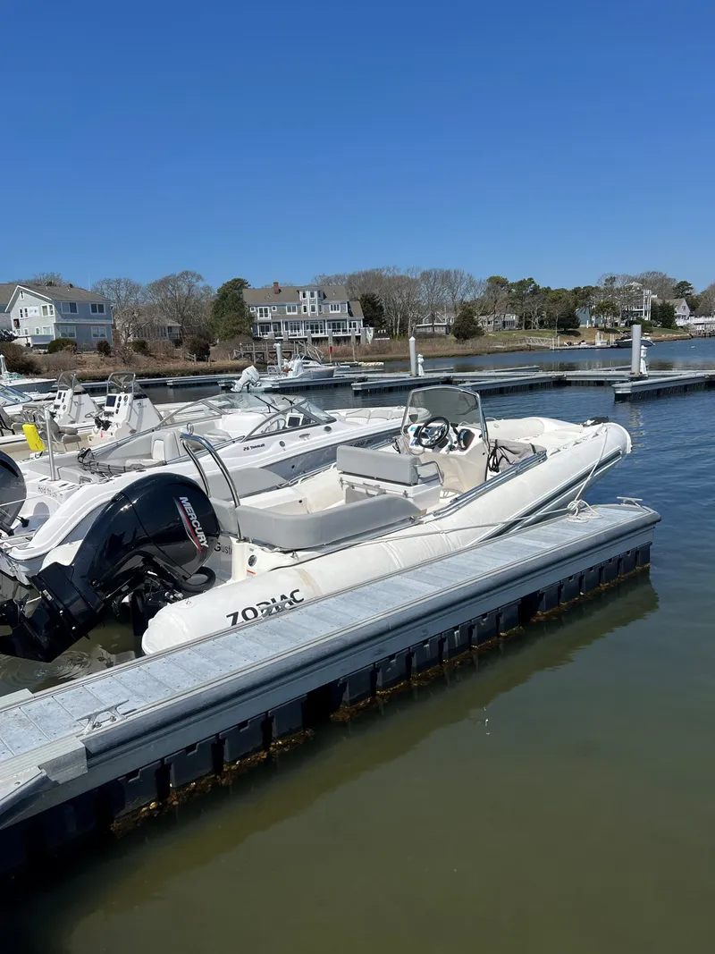The Image of 2022 Zodiac nZO 680 boat docked at marina. - 0