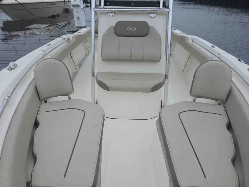Slide: The Image of Interior view of 2023 Key West 219 FS boat. - 11