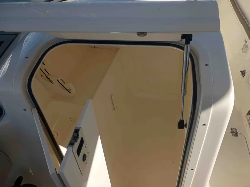 Slide: The Image of Interior of the 2024 Key West 239 DFS boat. - 7