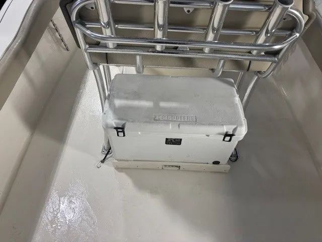 Slide: The Image of Cooler on Key West 239 FS boat, 2024 model. - 11