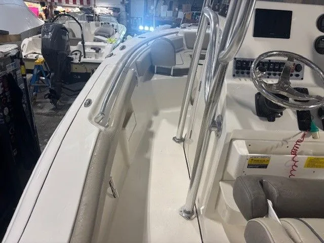 Slide: The Image of Interior view of a 2024 Key West 239 FS boat. - 13