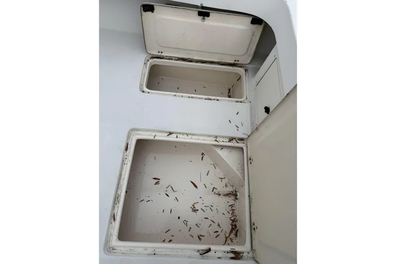 Slide: The Image of Shamrock 260 Express Deck Storage - 16