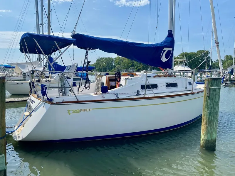 Slide: The Image of 1994 Tartan Piper 28 - Water Music - 2